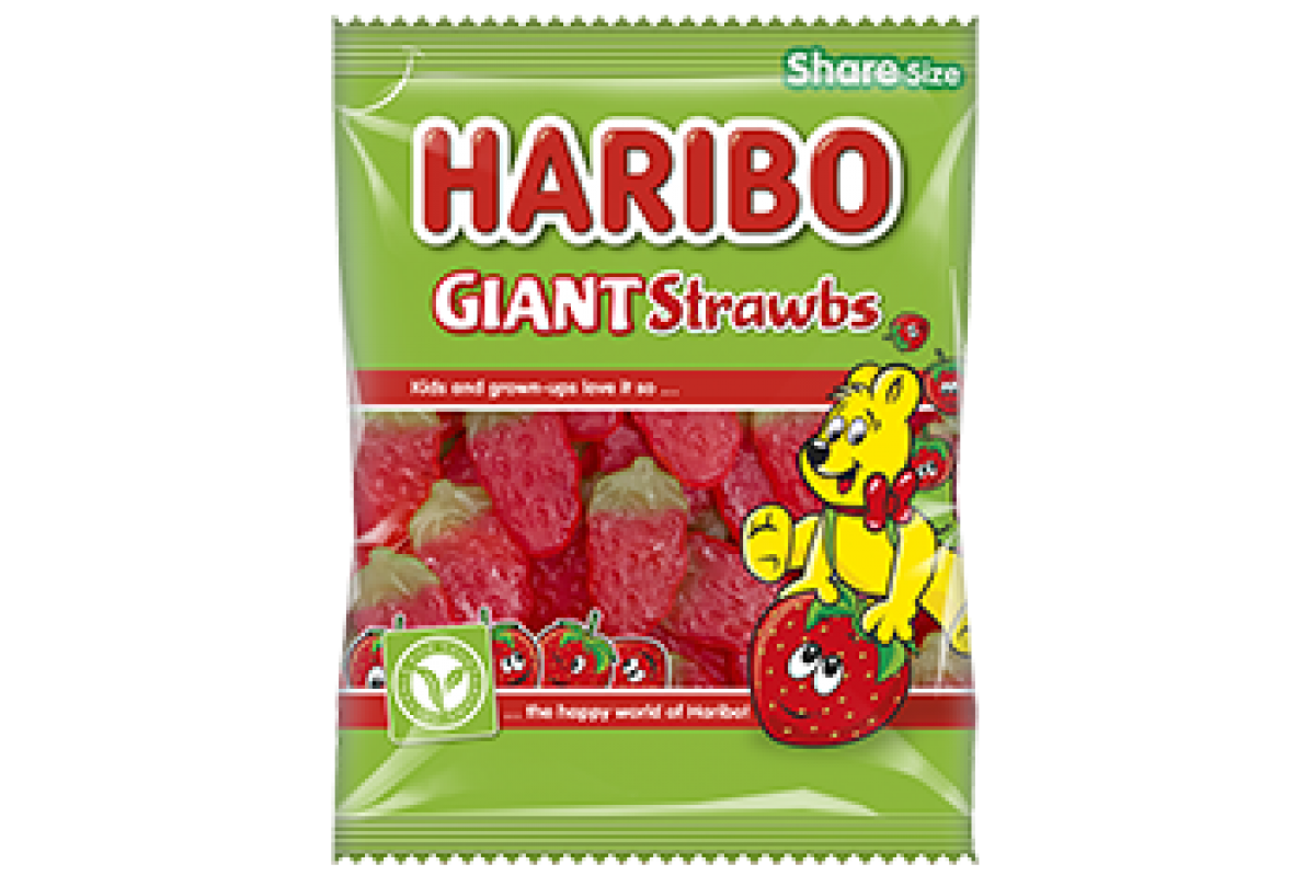 Haribo Strawberries 12x140g